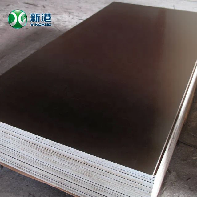 12mm 15mm 18mm Cofraj de beton direct din fabrică 1220x2440mm Placaj acoperit cu film