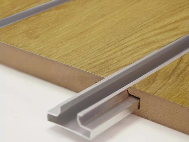 Panou de perete din șipci din aluminiu Panou de perete cu caneluri cu caneluri Panou de perete MDF