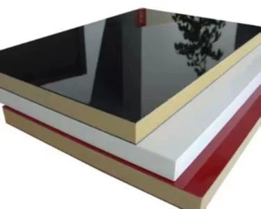 White Melamine Faced Fibreboards MDF Board