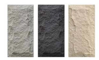 Ciupercă Pu Material din piatră artificială Pu Stone Piele Panouri